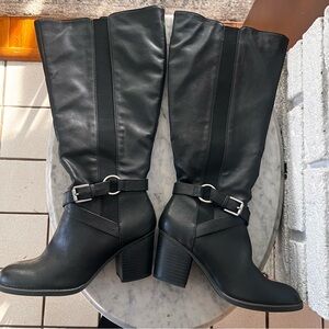 Naturalizer Black Heeled Boots